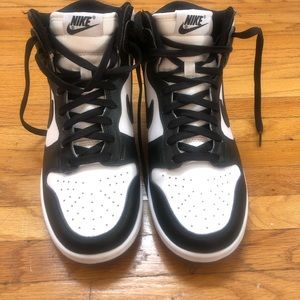 Nike Dunk - High Retro: black & white